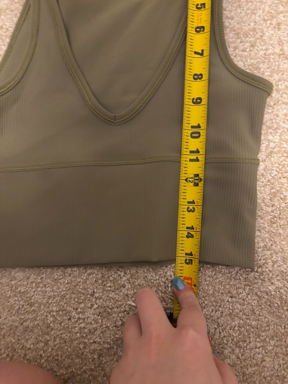 lululemon Power Pivot Ribbed Tank Top 4 - Picture 11 of 11
